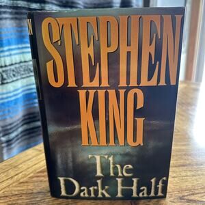 The Dark Half by Stephen King 1st Edition 1st Printing Hardcover HC Book 1989